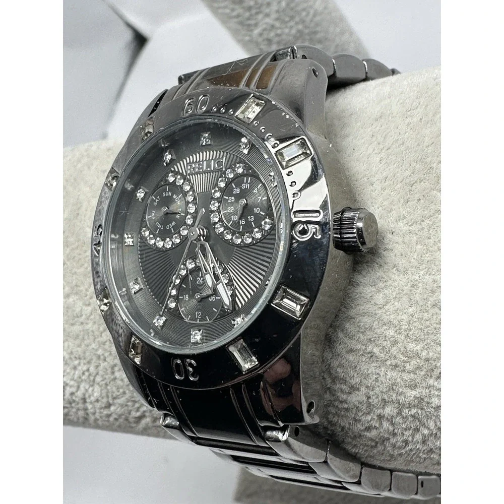 Relic ZR15691 Ladies Watch‎ New Battery 34MM 6